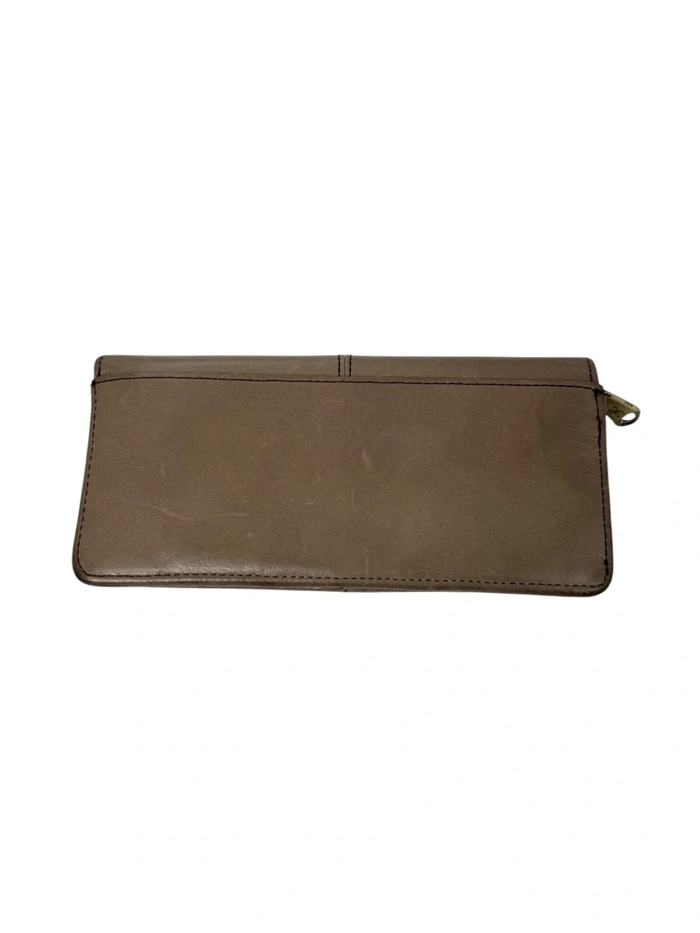 HOBO Classic taupe neutral Leather Wallet